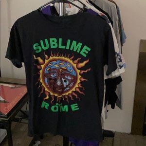 Sublime vintage band shirt tour size sm